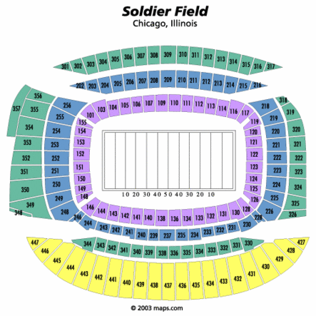 Chicago Bears Seating Chart